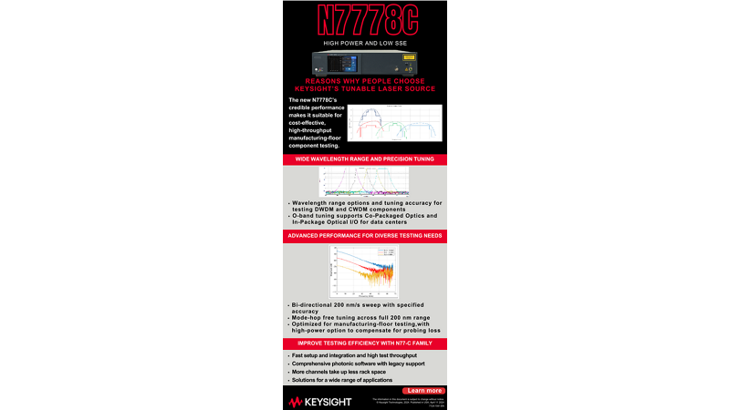 N7778C High Power and Low SSE